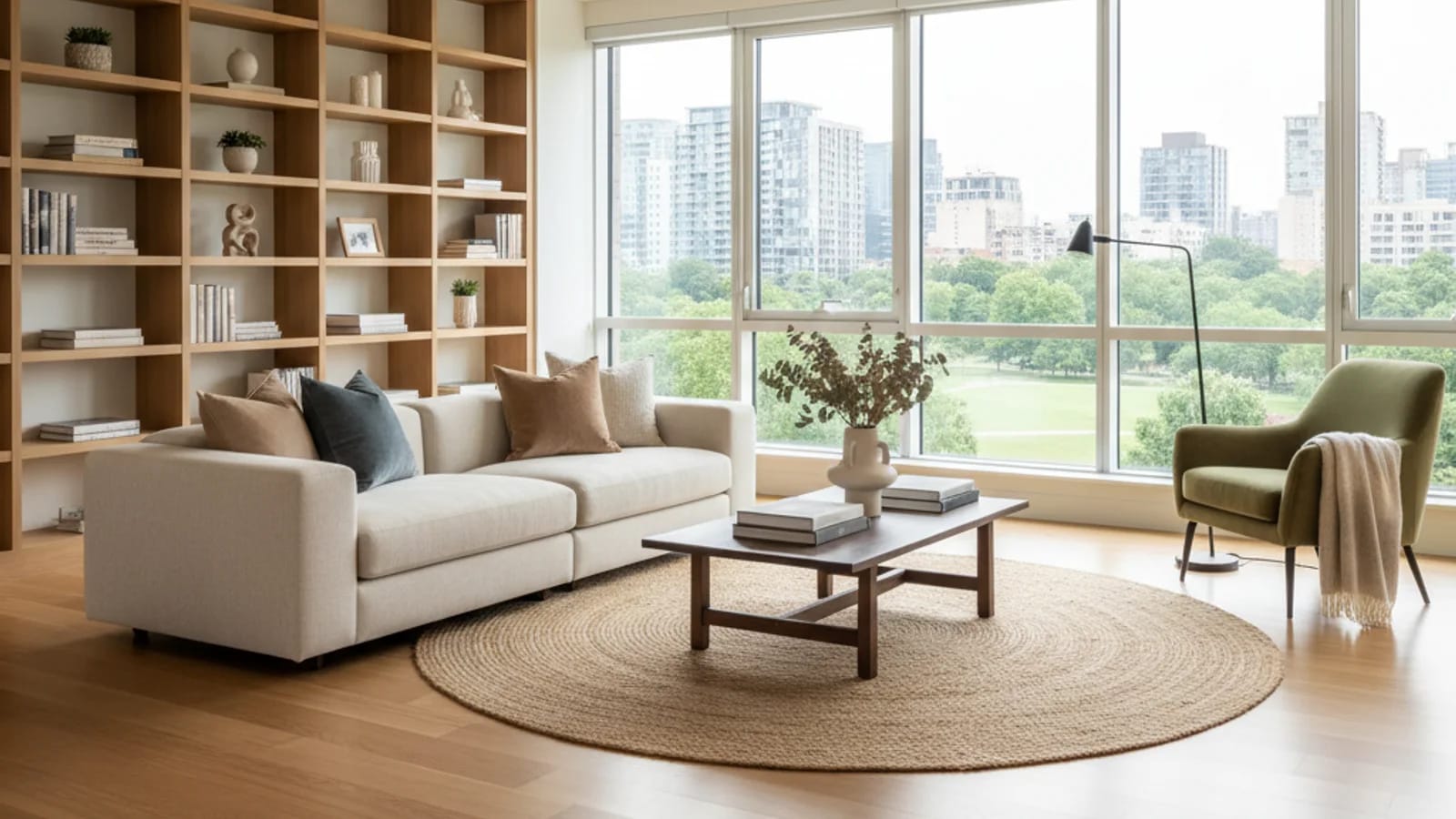 Buyer-friendly staged room concept improving listing appeal