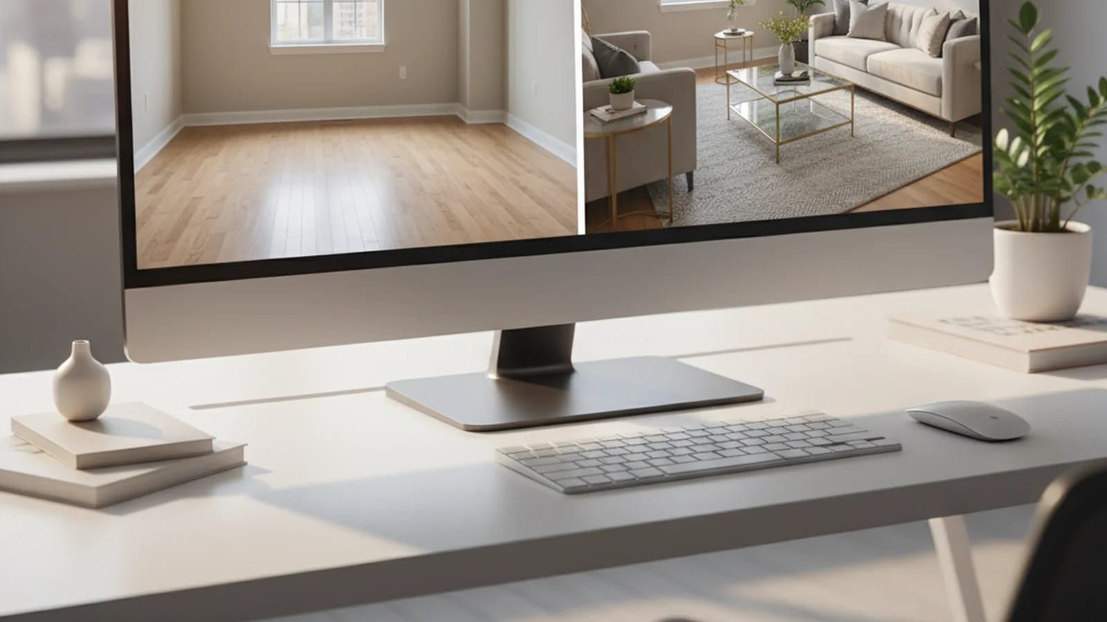 Listing images and original files reviewed side by side for virtual staging disclosure